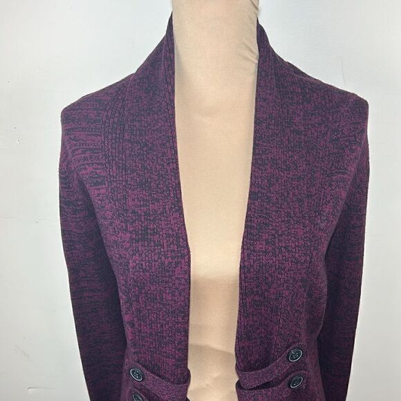 AB Studio long cardigan sweater size small - Picture 3 of 7